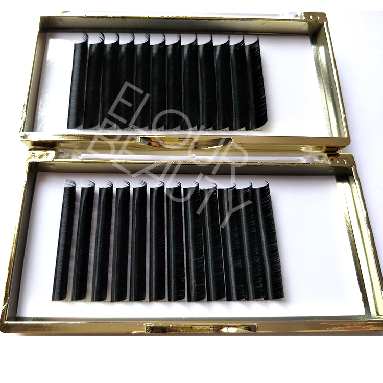 Private label 3D individual eyelash extensions factory ED109